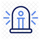 Gerechtigkeit Gerechtigkeit Sirene Symbol