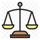Gleichgewicht Massstab Gerechtigkeit Symbol