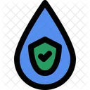 Gereinigtes Wasser  Symbol