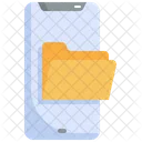 Pasta Arquivo Celular Icon