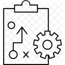 Gestao Sistema Plano De Acao Ícone