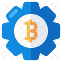 Configuracao De Bitcoin Configuracao De Bitcoin Desenvolvimento De Bitcoin Ícone