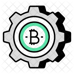 Gerenciamento de bitcoins  Ícone