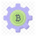 Gerenciamento de bitcoins  Ícone