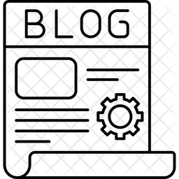 Gerenciamento de blogs  Ícone