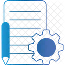 Icone De Gerenciamento De Conteudo Ícone