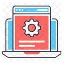 Gerenciamento De Conteudo Conteudo Web Configuracao De Conteudo Icon