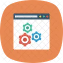 Gerenciamento De Conteudo Pagina Configuracao Ícone