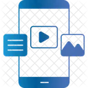 Icone De Gerenciamento De Conteudo Icon