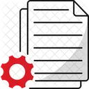 Gerenciamento de conteúdo  Ícone