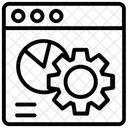 Gerenciamento De Dados Processamento De Dados Visualizacao De Dados Ícone