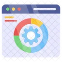 Gerenciamento de dados do site  Ícone