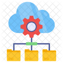 Gerenciamento de dados na nuvem  Ícone