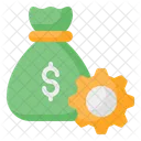 Gestao Bolsa De Dinheiro Orcamento Icon