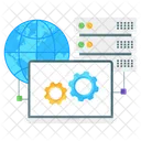 Gerenciamento De Dominio Configuracoes De Dominio Gerenciamento De DNS Ícone