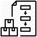 Gestão de inventário  Ícone