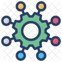 Gestao De Negocios Gerenciamento De Rede Rede De Comunicacao Icon