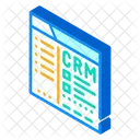 Crm Web Site Ícone