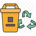 Gestao De Residuos Eliminacao De Lixo Reciclagem Icon