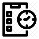 Gerenciamento De Tempo Produtividade Planejamento Ícone