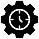 Configuracao De Horario Preferencia Programacao Ícone