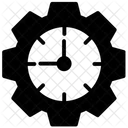 Gerenciamento De Tempo Configuracao De Relogio Configuracao De Tempo Ícone