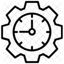 Gerenciamento De Tempo Configuracao De Relogio Configuracao De Tempo Ícone