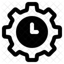 Gerenciamento De Tempo Negocios Configuracoes Ícone