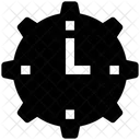 Gerenciamento De Tempo Configuracao De Relogio Relogio Ícone