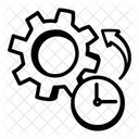 Configuracao De Tempo Gerenciamento De Tempo Gerenciamento De Agenda Ícone