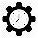 Gerenciamento De Tempo Configuracao De Tempo Configuracao De Tempo Ícone