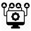 Configuracoes Remotas Gerenciamento Remoto Gerenciamento Virtual Ícone