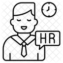 Gerente De Recursos Humanos Empleado Negocio Icono
