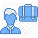 Gerente General Avatar Jefe Icono