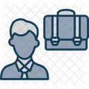 Gerente General Avatar Jefe Icono