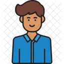 Gerente masculino  Icono