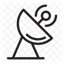 Schussel Satellit Antenne Symbol