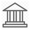 Gerichtsgebäude  Symbol