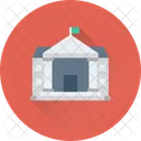 Bank Gebaude Gerichtsgebaude Symbol