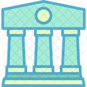 Gerichtsgebäude  Symbol