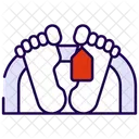 Gerichtsmediziner Arzt Autopsie Symbol
