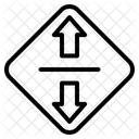 Geringe Bodenfreiheit Symbol