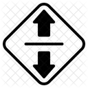 Niedrige Bodenfreiheit Schild Niedrig Symbol