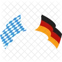 Germany Flag Bavarian Icon