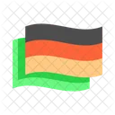독일의 국기 국기 아이콘