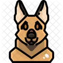German Shepherd Dog Puppy Icon