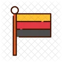 Germany Germant Flag National Flag Icon