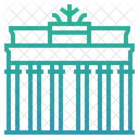 Germany Brandenburg Gate Berlin Icon