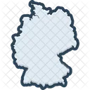 Germany Map Border Icon