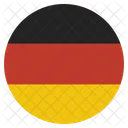 Germany Flag Circle Icon